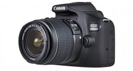 Fotocamera Canon EOS 2000D + EF-S 18 – 55 mm