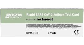 5 Tamponi Rapidi Boson per l’Antigene SARS-COV-2