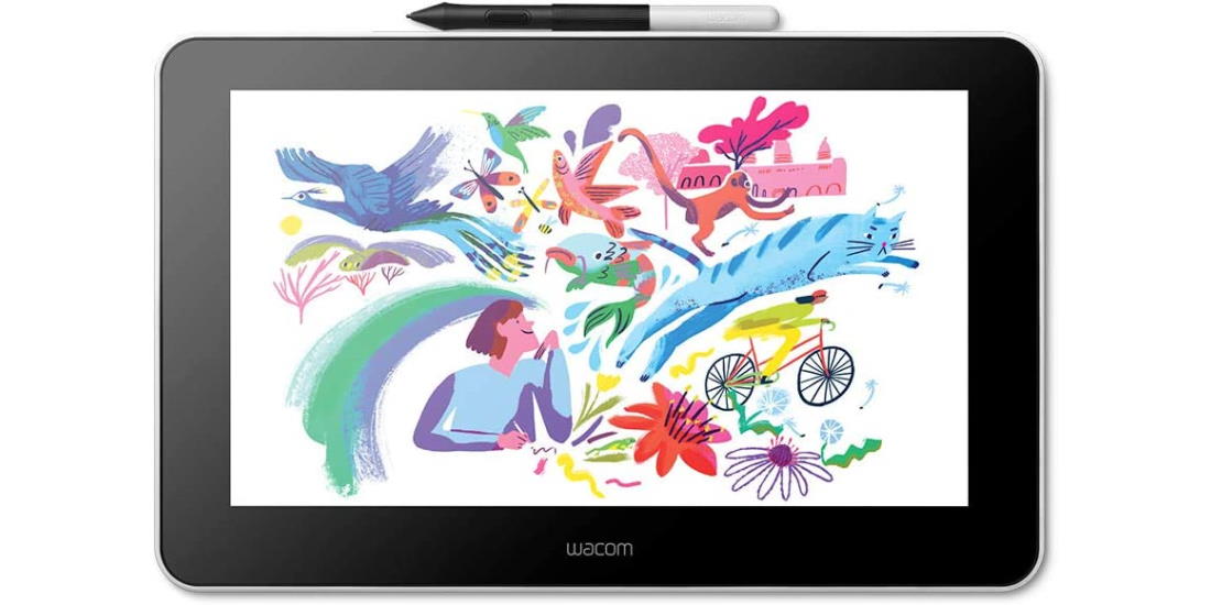 Monoprice Tavoletta Grafica 6814 - Area Disegno 25,4x15,9 Cm - 4000 LPI - 1024 Livelli Pressione - USB Nero
