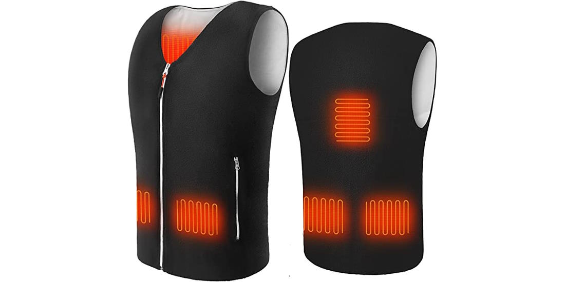 Gilet In Pile AIEOE Per Bambini - Senza Maniche, Con Cerniera E Colletto Alto, 110-160 Cm - Foto 11