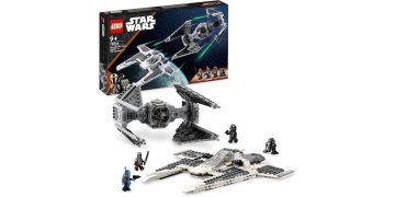 Set LEGO 75348 Star Wars Fang Fighter Mandaloriano vs TIE Interceptor