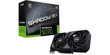 Scheda Grafia MSI NVIDIA GeForce RTX 5070 12G Shadow 2X OC